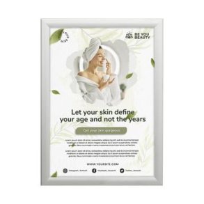 Plakatrammer av aluminium