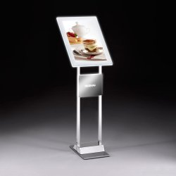 LED Info-display med magnetramme 