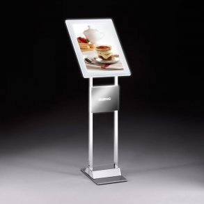 LED Info-display med magnetramme 