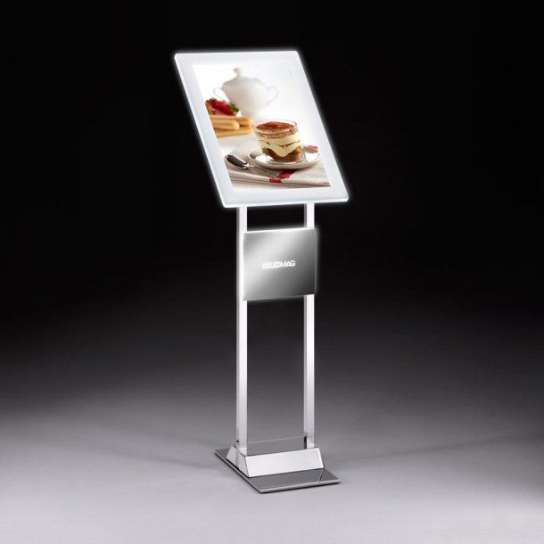 LED Info-display med magnetramme 
