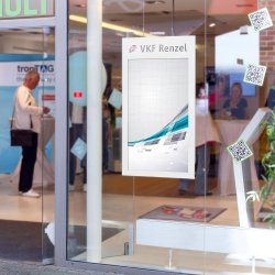 Digital  vindusskjerm Double 43" - 55"