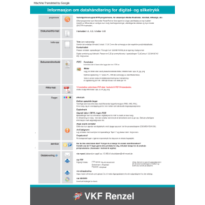 Trykkinstruksjon - norsk
