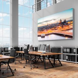 Tekstilramme med 19 mm rammeprofil