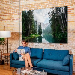 Tekstilramme med 19 mm rammeprofil