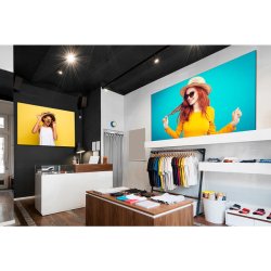 Tekstilramme med 15 mm rammeprofil