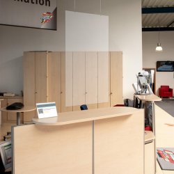 Beskyttelsesskjerm - plate