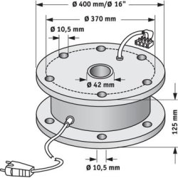 Roterende display 500 kg