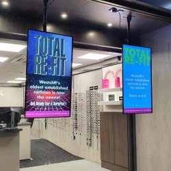 Digital vindusskjerm HVA