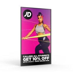 Digital vindusskjerm HVA