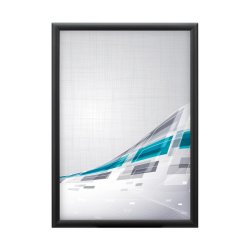 Snapramme 25 mm, svart