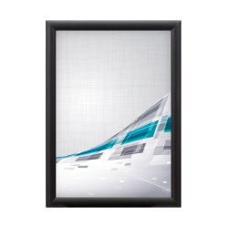 Snapramme 25 mm, svart