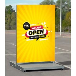 Gatebukk Sidewalk Display