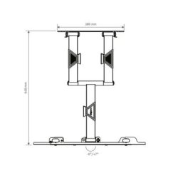 Veggfeste Brack XXL HD II