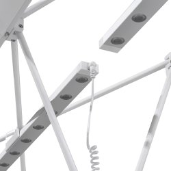 Ekstra LED lys messevegger