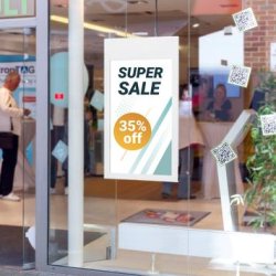 Digital  vindusskjerm Double 43" - 55"