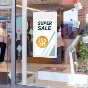 Digital  vindusskjerm Double 43