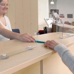 Beskyttelsesskjerm "Kasse" 